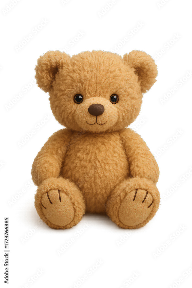 Fototapeta premium Cute Teddy Bear Illustration for Children’s Design