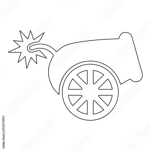 Cannon Blast Icon