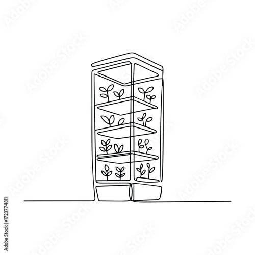 Vertical hydroponic tower garden system for indoor urban farming