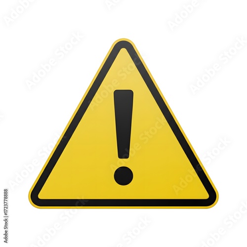 Hazard Warning Symbol Alert Sign Cautionary Notification Advisory Danger Information Pictogram