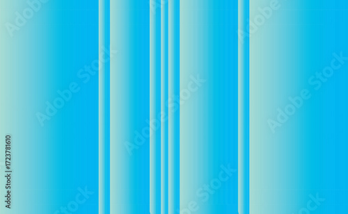 Abstract Blue Gradient Background with Vertical Stripes for Modern Design
