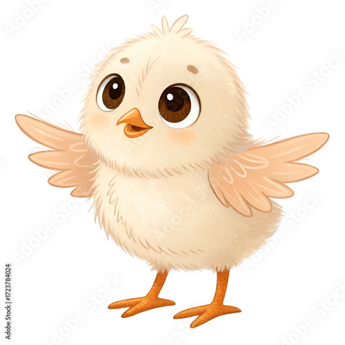 baby chick cartoon character