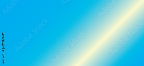This serene image showcases a blend of light sky blue and soft yellow gradient tones, creating a tranquil and soothing visual effect ideal for backgrounds and overlays