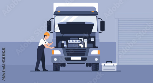 Truck Mechanic Expert Vehicle Repair and Maintenance Services
