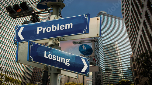 Signposts the direct way to solution versus to problem