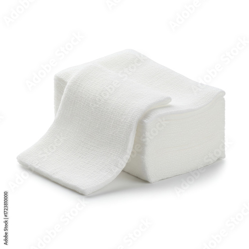 bandage on white background