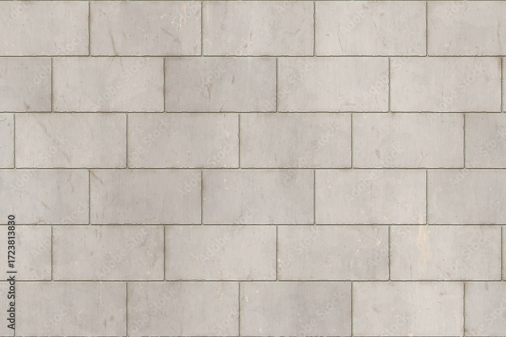 Obraz premium Plain Gray Brick Wall Pattern Neutral Background Design Projects Architecture