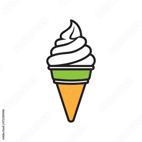 ice cream vector illustration