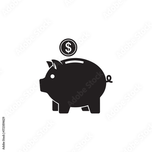 Saving Money and Investment Icon