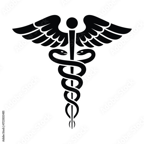 Medical caduceus symbol