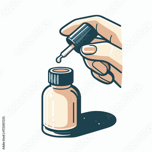 Cuticle oil bottle