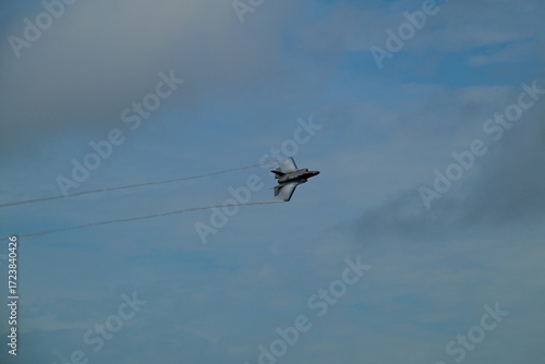 Military F-35 in Flight