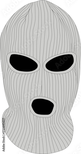 balaclava mockup