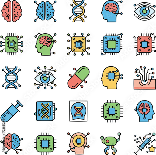 Biohacking Icons
