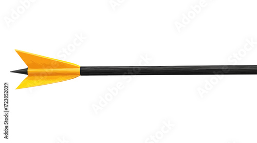 Precision Arrow Shot in Outdoor Range Scene, Dynamic Sports Environment, Focused Viewpoint