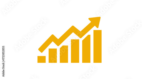 Business Growth Chart, Financial Analysis, Office, Infographic, Data Visualization, Professional, Marketing Strategy