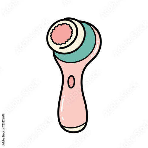 Facial cleansing brush