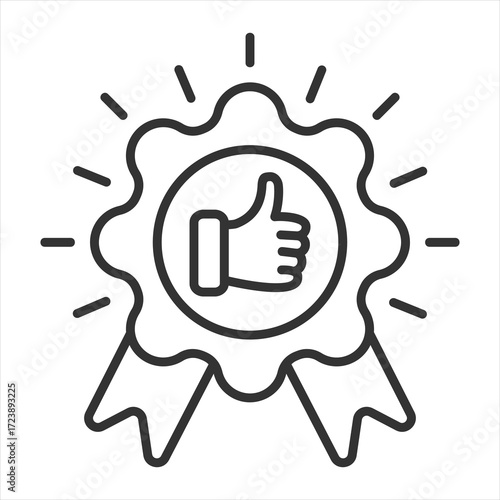 Quality Outline Icon