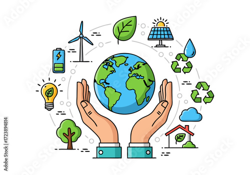 Green Technology for Sustainable Energy Protecting Our Planet and Embracing Eco-Friendly Solutions