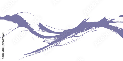 Abstract grunge background vector illustration with a clean blue water splash and liquid bubbles