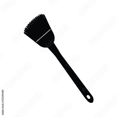 Zoo Keeper element isolated brush on white background