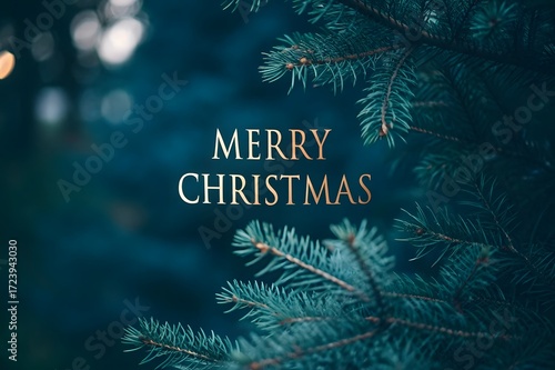 Marry Christmas and happy new year greeting card for christmas 