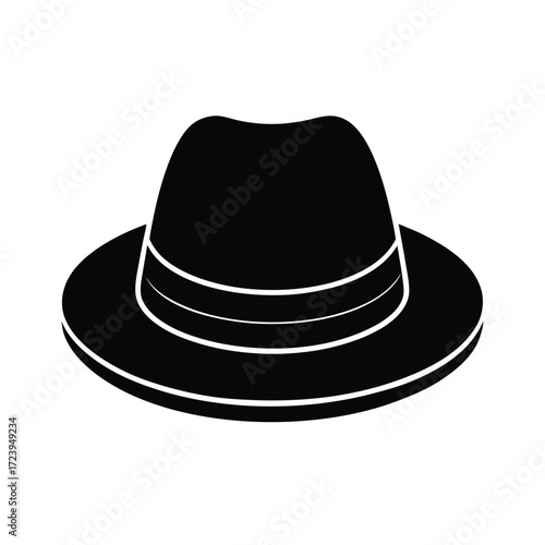 Zoo Keeper element isolated hat on white background