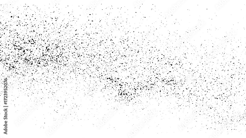 Obraz premium A Scattered Black Dot Grunge Texture Background PNG. Ideal for Creative and Modern Designs. Perfect for Projects that Need a Bold, Grunge-Inspired Look.