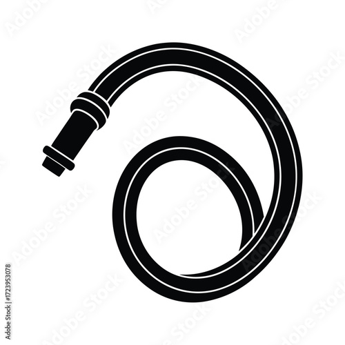 Zoo Keeper element isolated hose pipe on white background