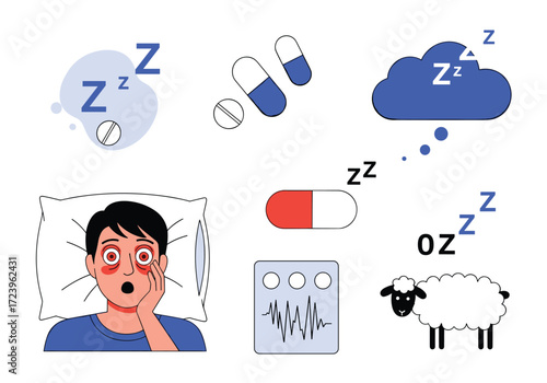 Exploring the complexities of sleep disorders and their potential treatments.