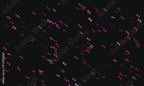 Abstract background with burgundy wave shapes against black backdrop design