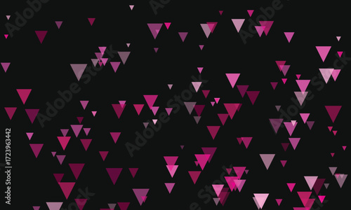 Abstract Dark Background with Geometric Shapes and Purple Accents