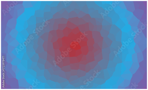 Polygonal gradient background with red blue and purple hues abstract geometric