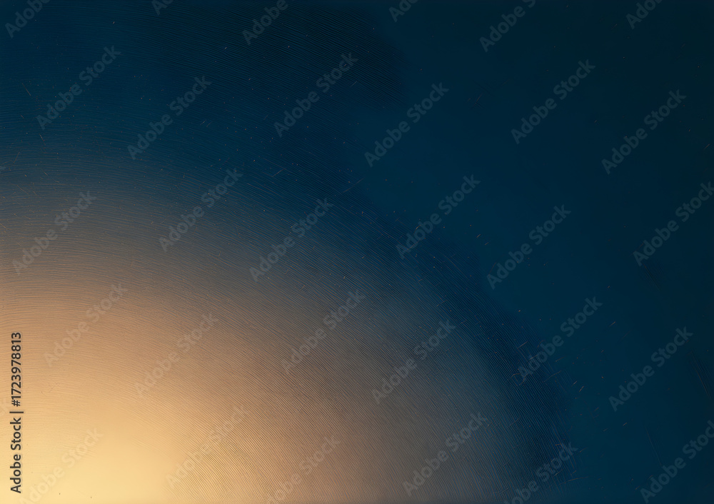 Fototapeta premium Close-up view of a hazy, diffused light source against a dark background.