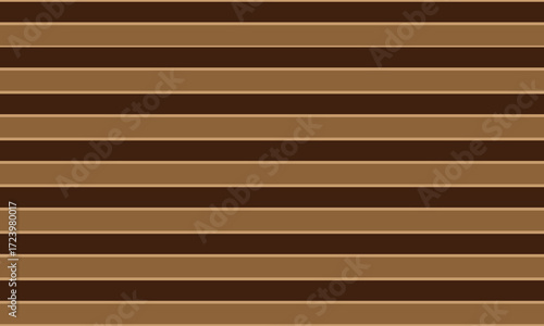 Seamless horizontal stripes pattern in shades of brown and beige background