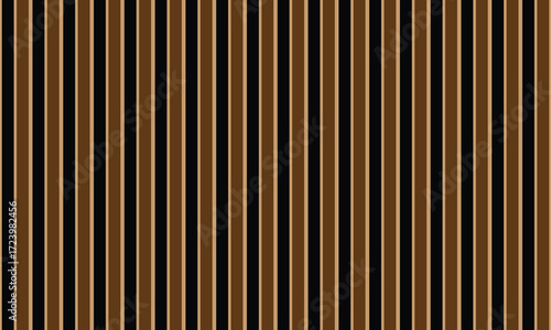 Seamless vertical stripes pattern in black brown and tan background