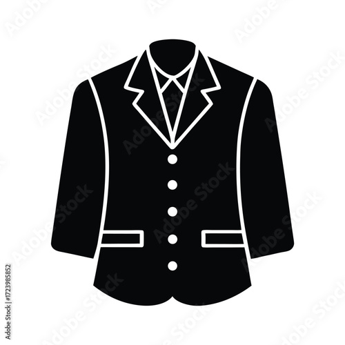 Zoo Keeper element isolated uniform on white background
