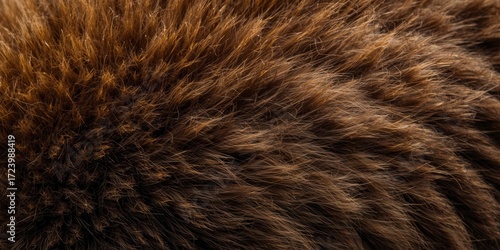 Furry animal close-up natural habitat macro photography soft texture detailed view wildlife concept
