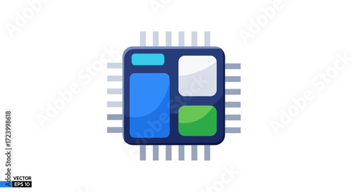 Modern Chip Design with Multitasking Functionality.
