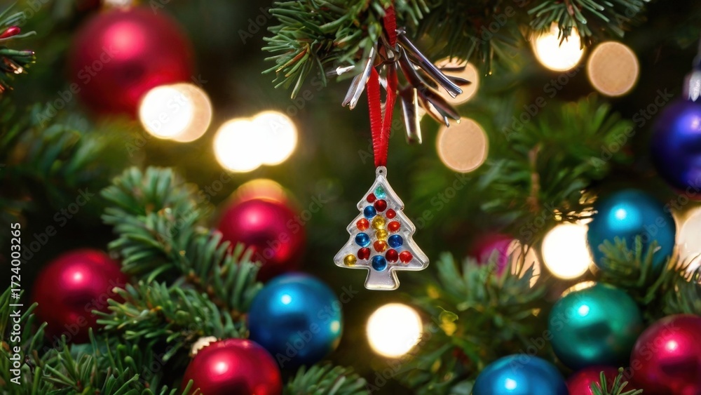 Fototapeta premium Christmas Tree Decorations