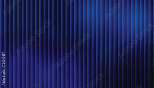 Deep blue vertical stripes gradient with neon glow, abstract tech background of luminous lines and bars, modern futuristic wallpaper template for banners, headers, presentations