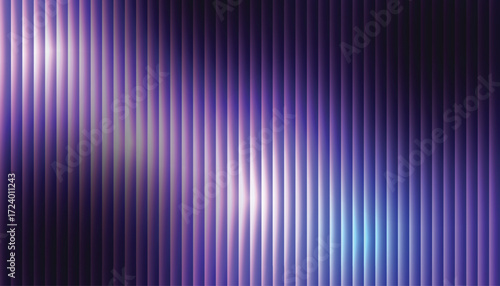 Violet and blue neon vertical stripes gradient background with glowing light beams, futuristic abstract line pattern, tech wallpaper template for banners, headers and presentations
