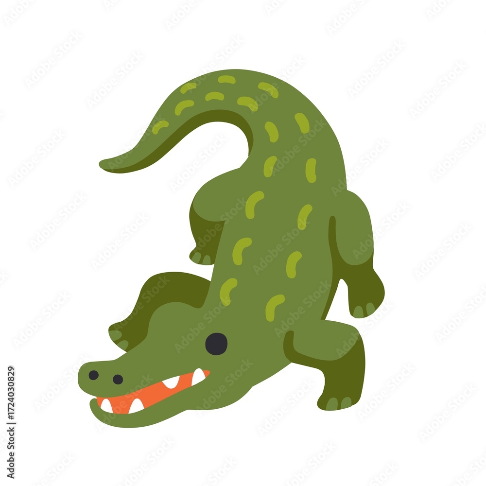 Obraz premium dinosaur cartoon isolated on white