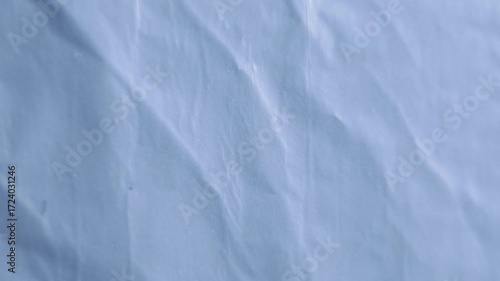 Wallpaper Mural Wrinkled Plastic Film. Aesthetic Blue Texture. Torontodigital.ca