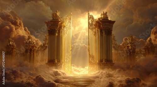 Gates of heaven, Christian paradise after death.