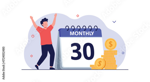 Thirty days of making money with a successful monthly plan.