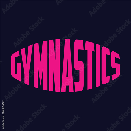 Funny Gymnast Girls Women Retro Vintage Gymnastics T-shirt Design