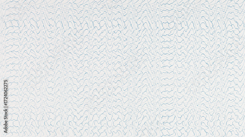Abstract Blue Wave Pattern
