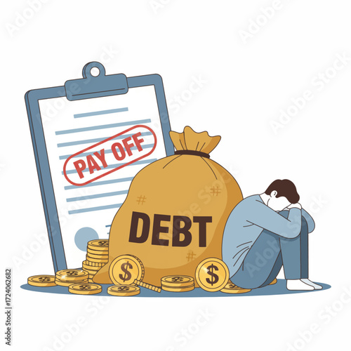 gemini-2_5-flash-image-preview_A_stylized__flat_illustration_depicting_a_person_overwhelmed_by_debt__The_character__with_their_back-1_bc363d57-7df0-4e34-ac39-22f870f37f9a_traced