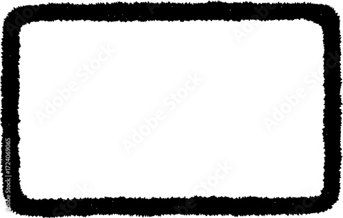 black and white silhouette of a Bath mat vector on a white background
